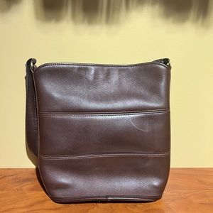 Brown coach purse